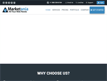 Tablet Screenshot of marketania.com